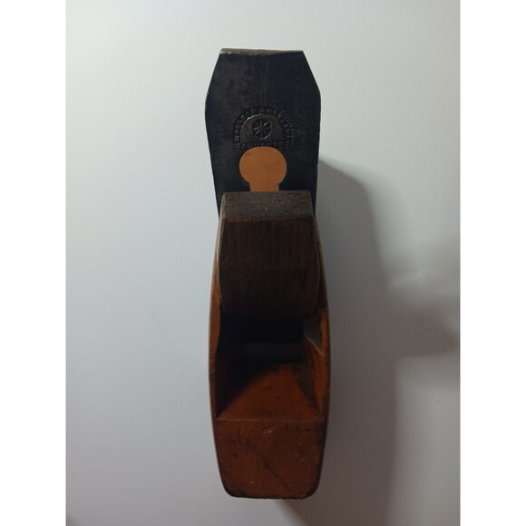 Moulson Brothers Antique Wood Plane Blade 1800s Greenfield Tool Co Coffin - Picture 3 of 13